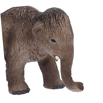 Amazon.co.jp: Yardenfun 赤ちゃん マンモス ミニ 動物 置物